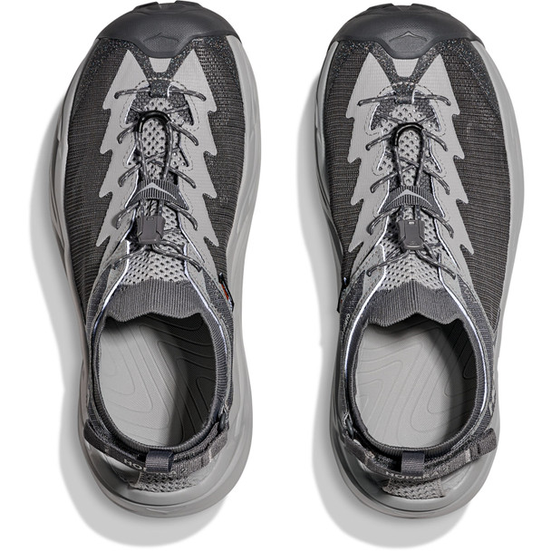 HOKA Men's Hopara 2 Satellite Grey/Stellar Grey Hiking Sandals