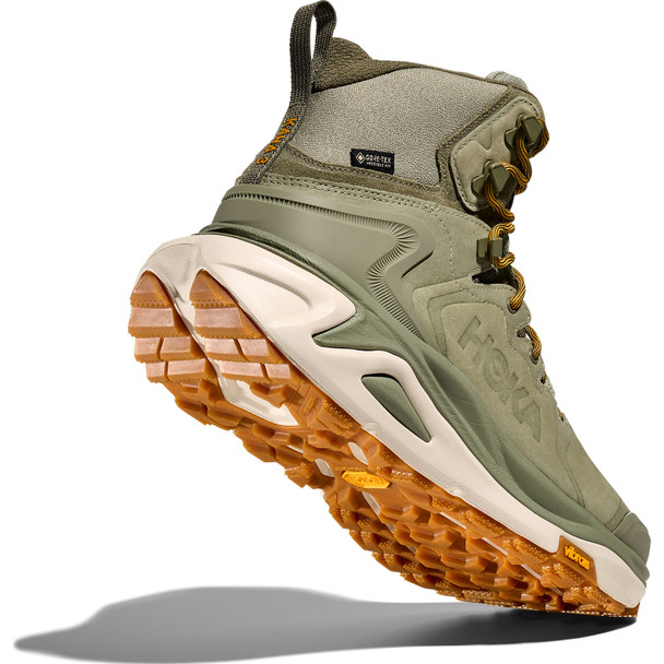 HOKA Men's Kaha 3 GTX Sea Moss/Oat Milk Shoes