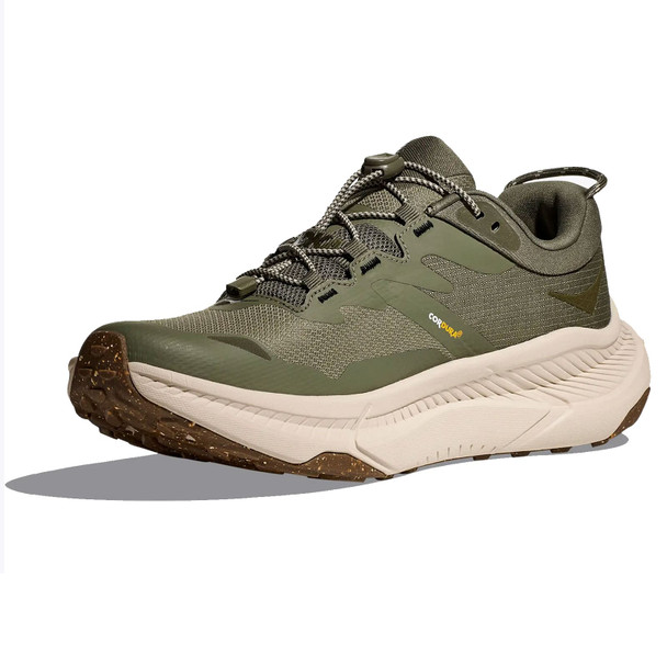 HOKA Men's Transport GTX Slate/Oat Milk Running Shoes