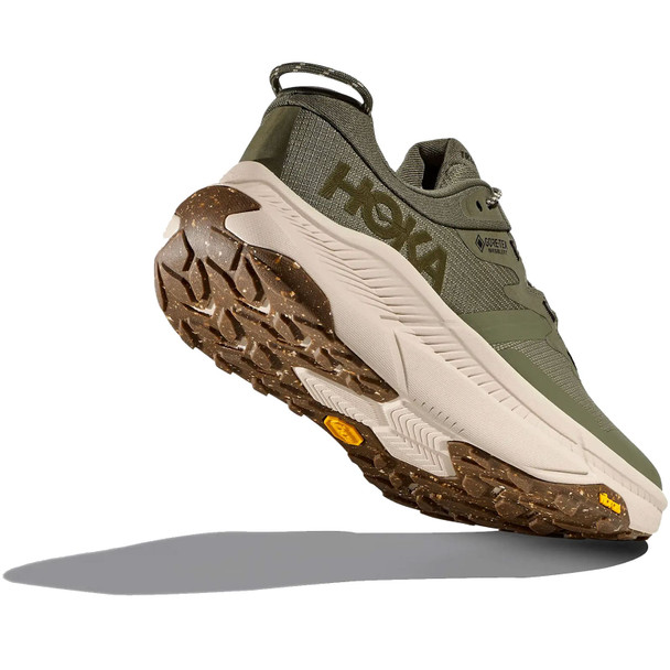 HOKA Men's Transport GTX Slate/Oat Milk Running Shoes