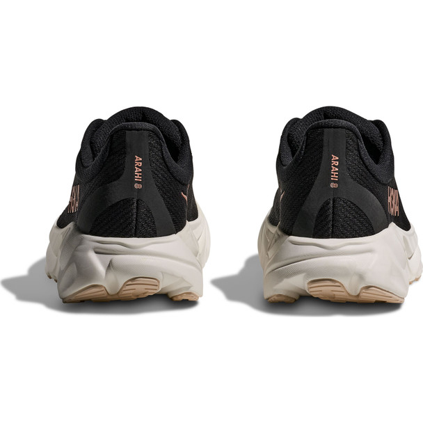 HOKA Women's Arahi 8 Black/Rose Gold Shoes