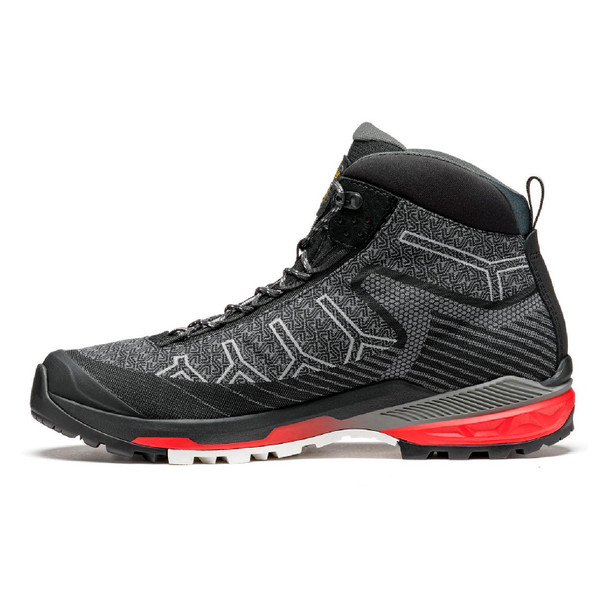 ASOLO Men's Falcon Evo Jacquard GV Black/Red Boots