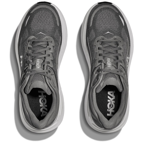 HOKA Men's Bondi 9 Asteroid/Silver Running Shoes