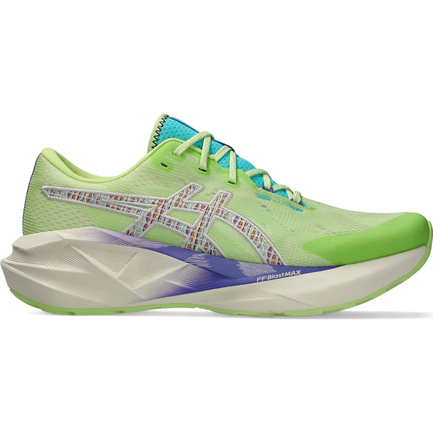 ASICS Men's Novablast 5 TR Nature Bathing/Lime Green Shoes