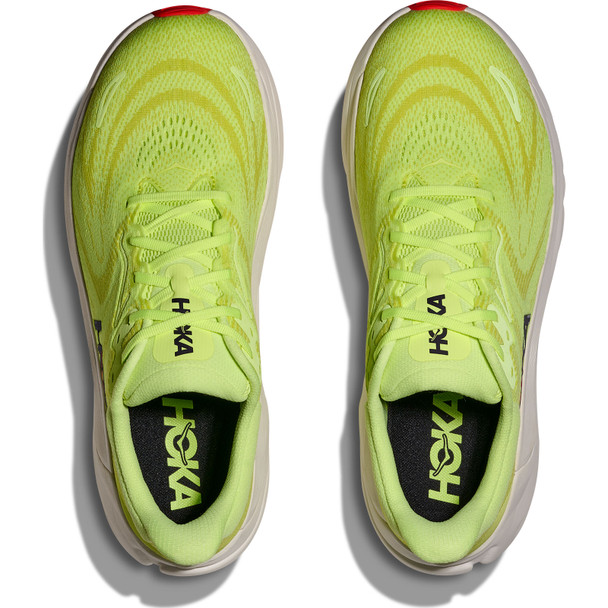 HOKA Men's Arahi 8 Neon Yuzu/Neon Flame Shoes