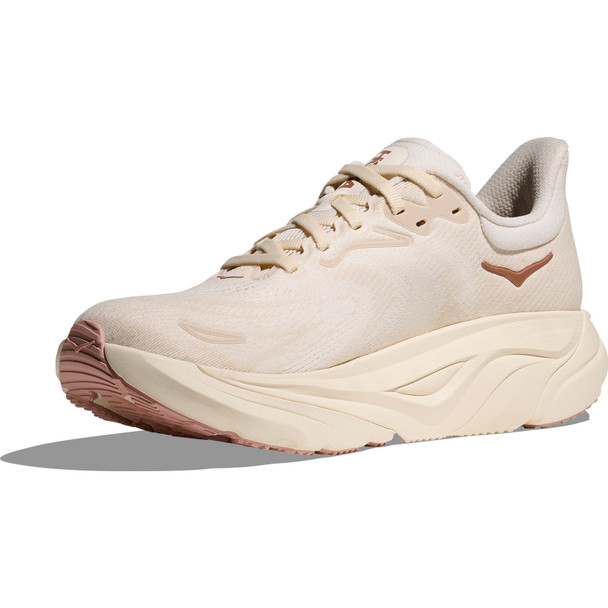 HOKA Women's Arahi 8 Alabaster/Rose Gold Shoes