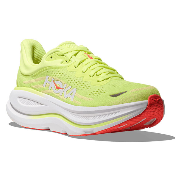 HOKA Women's Bondi 9 Neon Yuzu/Sunlight Running Shoes