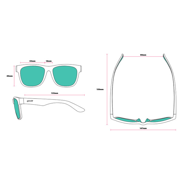 GOODR Mayor Of Pangaea BFG Sunglasses G00606-BFG-01