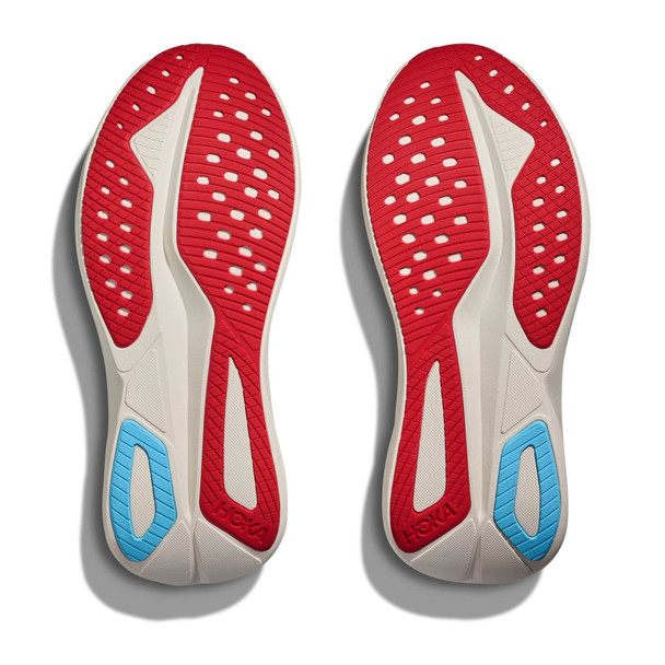 HOKA Women's Mach 7 Wide Alabaster/Soaring Blue Running Shoes