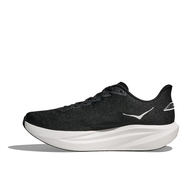 HOKA Men's Mach 7 Black/White Running Shoes