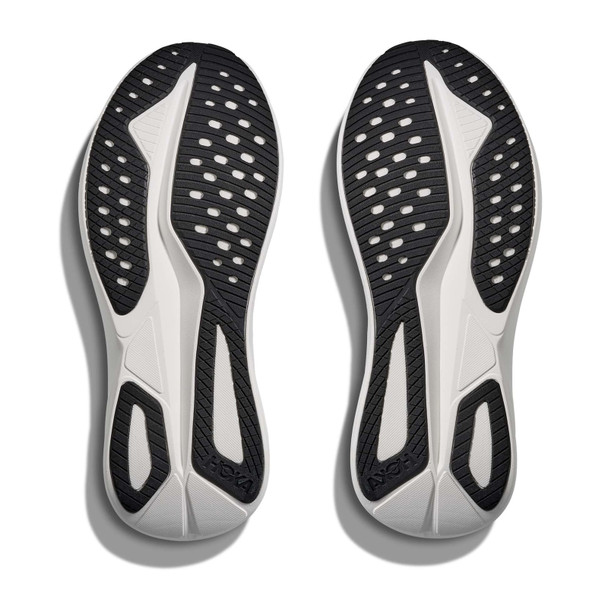 HOKA Men's Mach 7 Black/White Running Shoes