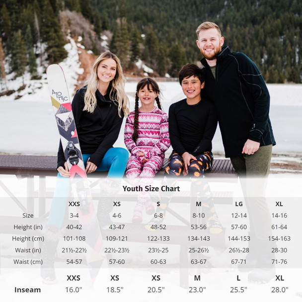 HOT CHILLYS Youth MTF Originals II Black Ankle Tights