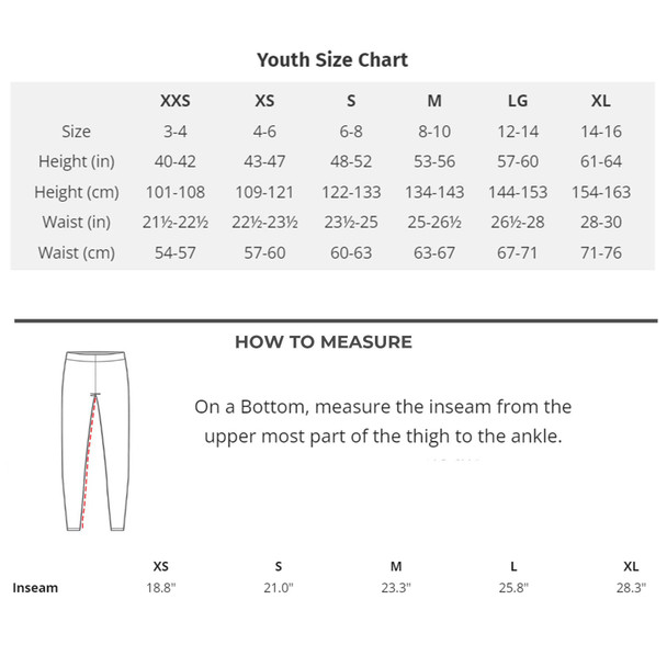 HOT CHILLYS Youth La Montana Black Bottom