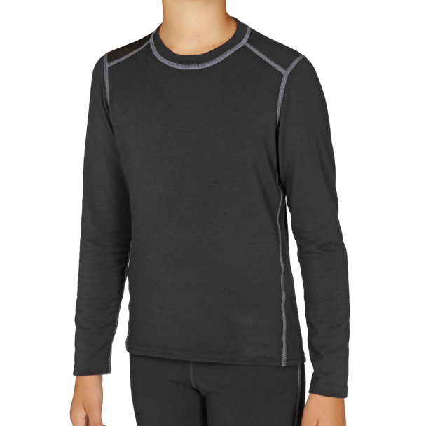 HOT CHILLYS Youth MTF Originals Black Crewneck