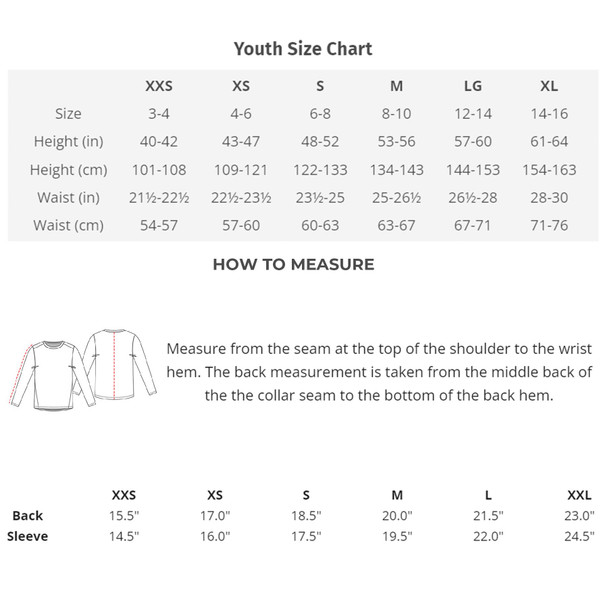 HOT CHILLYS Youth MTF Originals Black Crewneck