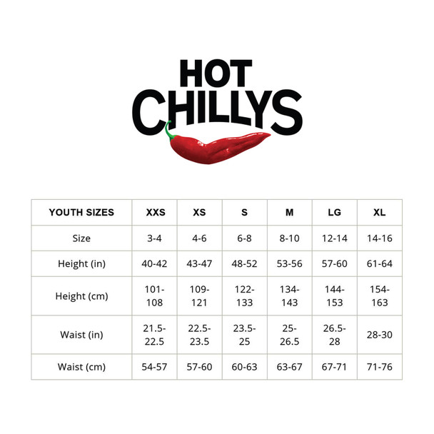 HOT CHILLYS Youth Pepper Skins Black Bottom