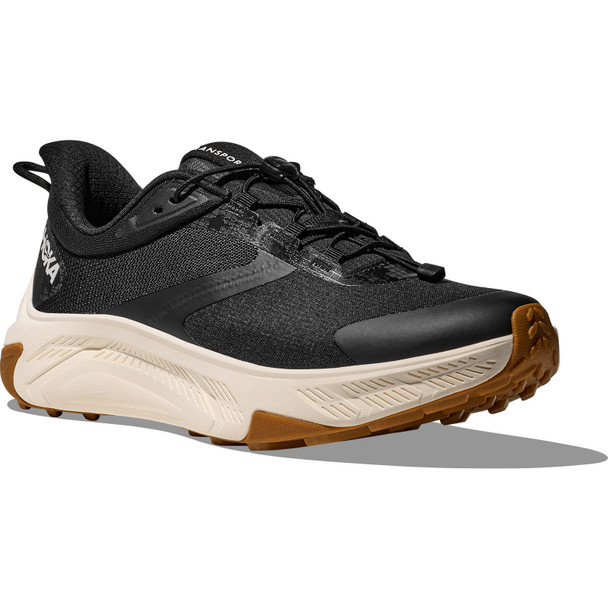 HOKA Men's Transport 2 Black/Alabaster Shoes