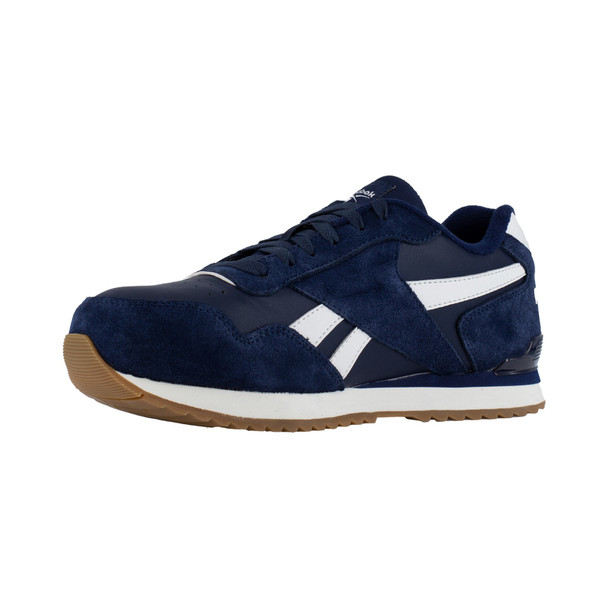 REEBOK Men's Harman Work Navy/White Classic Work Sneakers