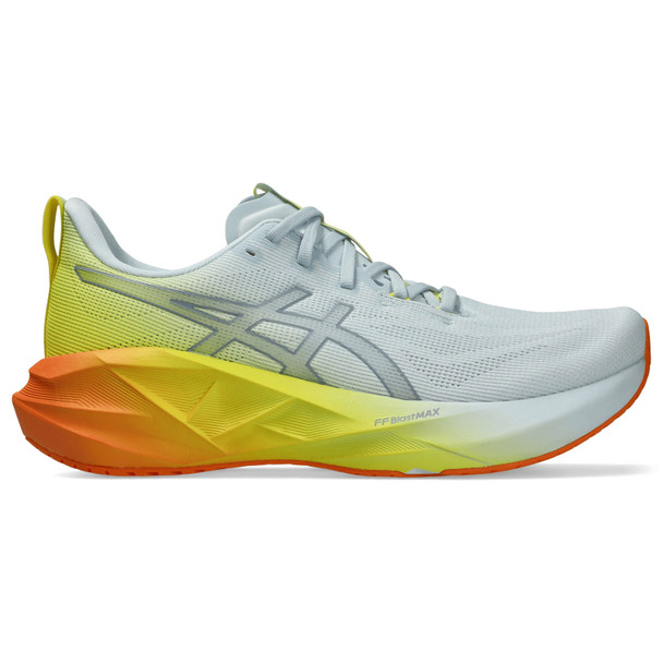 ASICS Men's Novablast 5 Sunny Sizzles Sky/Lemon Spark Running Shoes