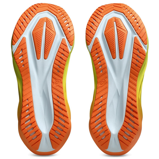 ASICS Men's Novablast 5 Sunny Sizzles Sky/Lemon Spark Running Shoes