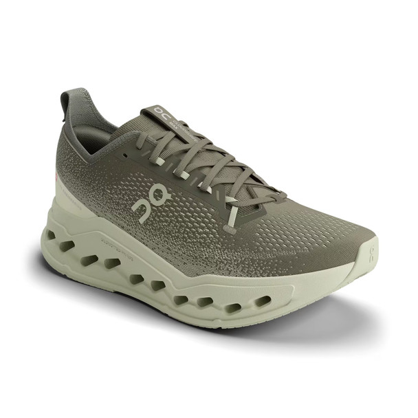 ON FOOTWEAR Men's Cloudsurfer Max Olive/Seedling Running Shoes