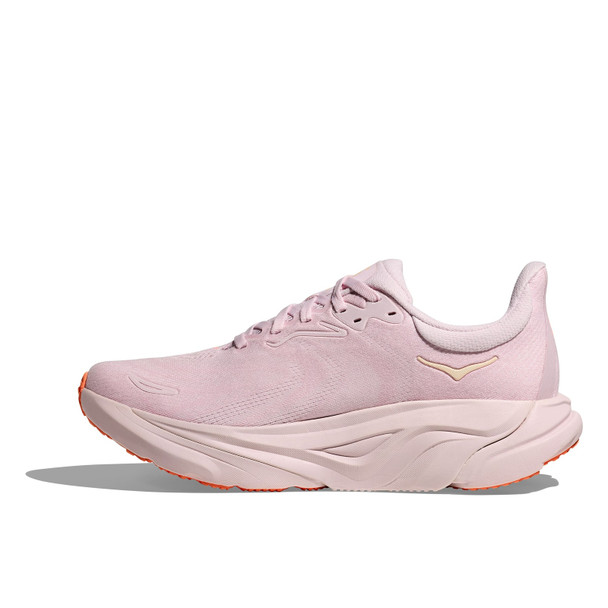 HOKA Women's Arahi 8 Lilac Cream/Neon Cantaloupe Running Shoes