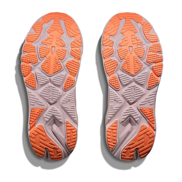 HOKA Women's Arahi 8 Lilac Cream/Neon Cantaloupe Running Shoes