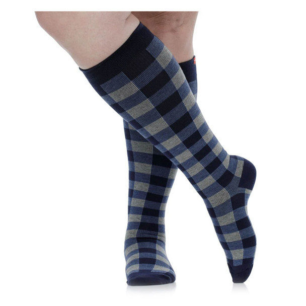 Montana Plaid Heathered Navy