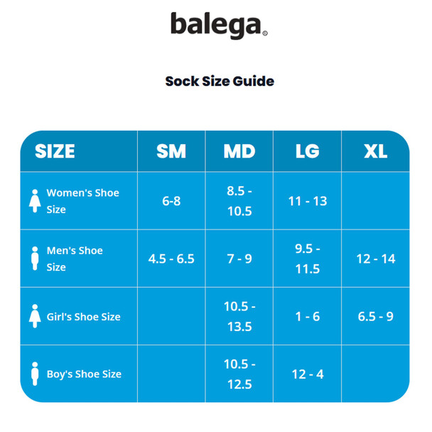 BALEGA Blister Resist Crew Socks
