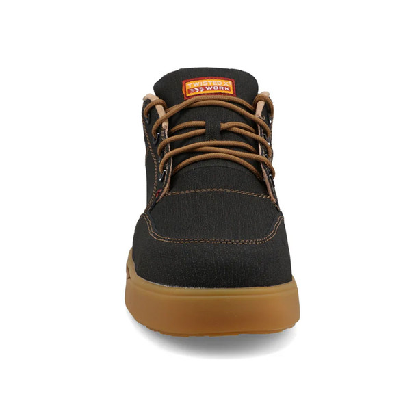 TWISTED X Men's Work Kicks Charcoal High Top Shoe