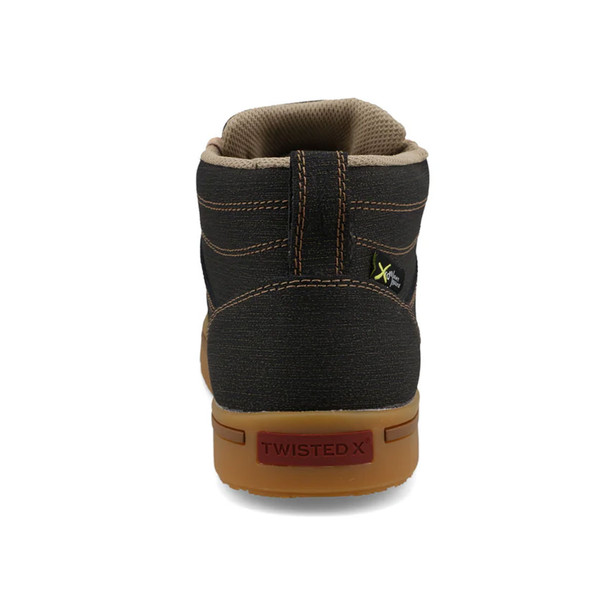 TWISTED X Men's Work Kicks Charcoal High Top Shoe