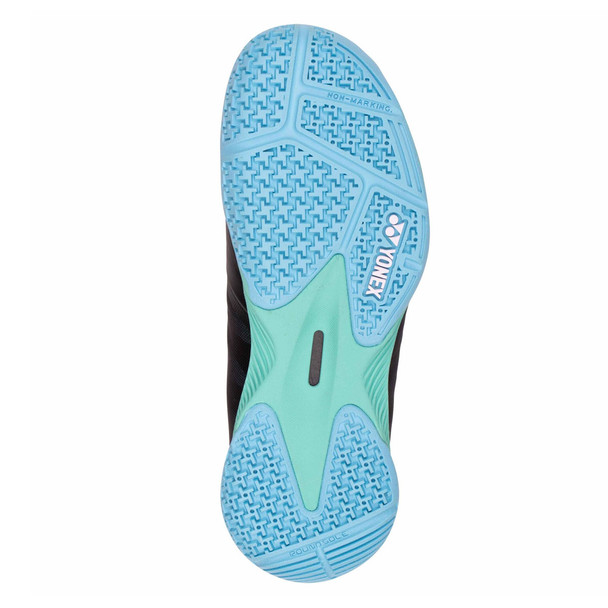 YONEX Women's Power Cushion Comfort Z3 Black/Mint Badminton Shoes