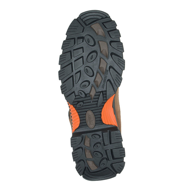 WOLVERINE Men's Hudson Steel Toe Dark Brown/Black Work Boot