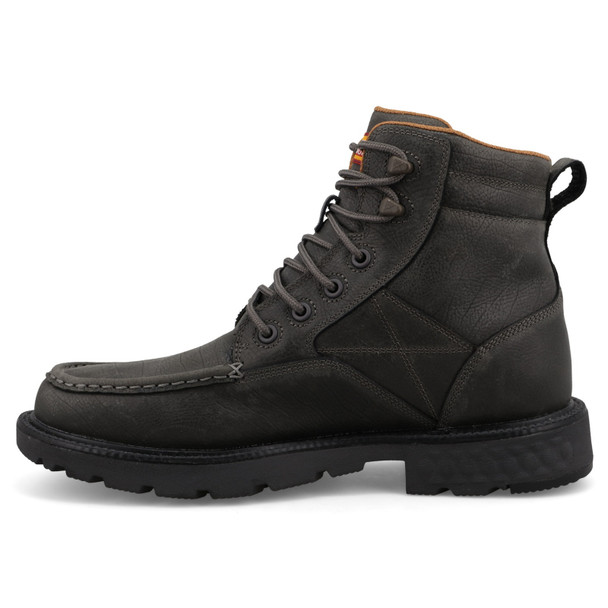 TWISTED X Men's 6in Steel Gray Work Boot