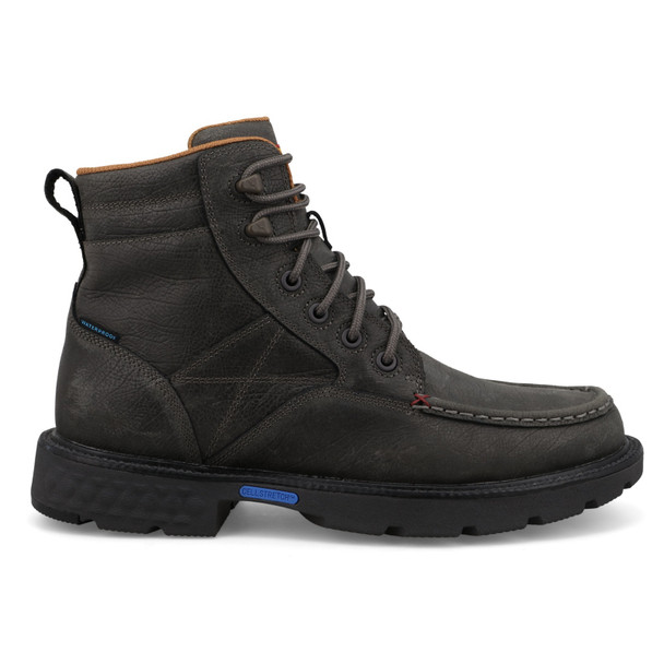 TWISTED X Men's 6in Steel Gray Work Boot