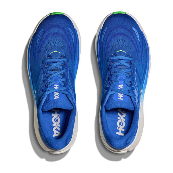 HOKA Men's Arahi 8 Wide Cobalt Blue/Neon Green Running Shoes