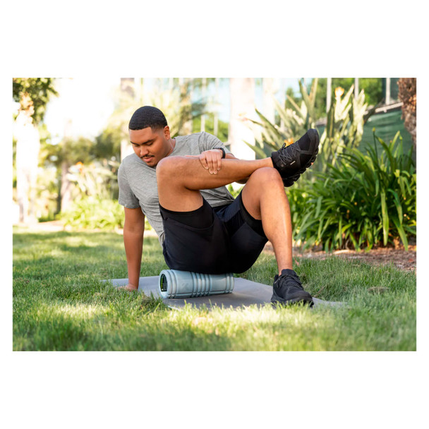 TRIGGERPOINT Recycled Grid 1.0 Foam 13in Slate Massage Roller (10970)