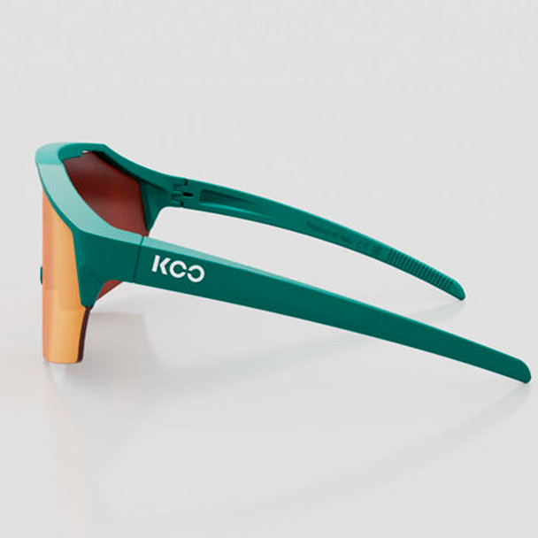 KOO Alibi Persian Green Matt/Orange Cycling Sunglasses (OEY00009-965)