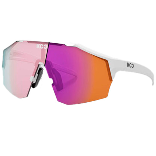 KOO Alibi White Matt/Fuchsia Photochromic Sunglasses (OEY00009-963)