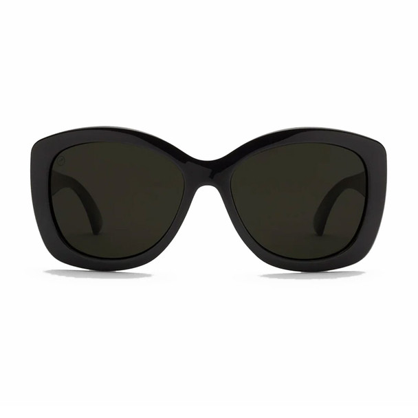 ELECTRIC Gaviota Gloss Black/Grey Polarized Sunglasses (EE20801642)