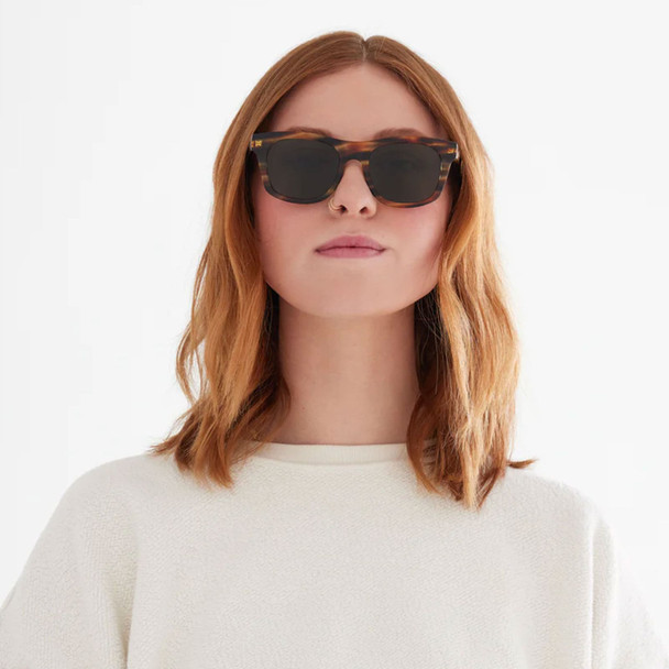 ELECTRIC Modena Tobacco/Grey Polarized Sunglasses (EE20974442)