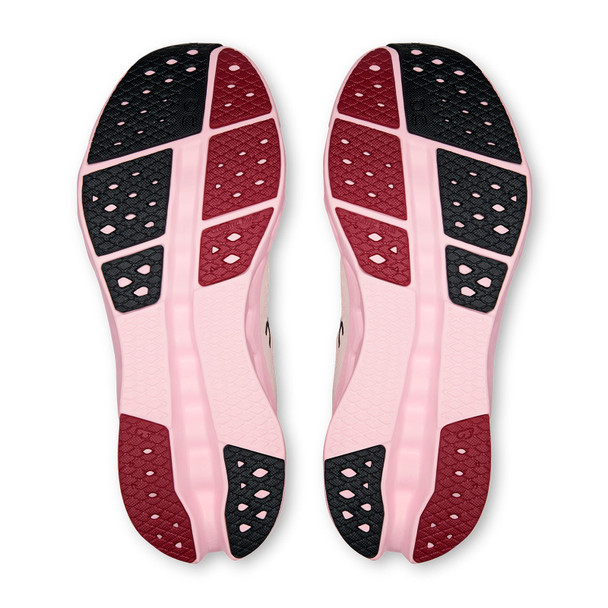 ON FOOTWEAR Womens Cloudsurfer 2 Ivory/Peony Running Shoe