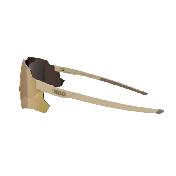 KOO Nebula Vanilla Matt/Dark Gold Mirror Frameless Sunglasses (OEY00015-842)