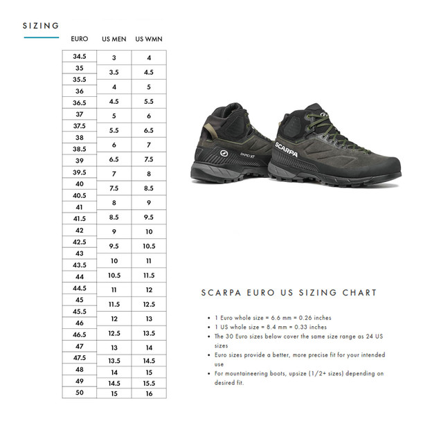 SCARPA Men's Rapid XT Mid GTX Hiking Boots