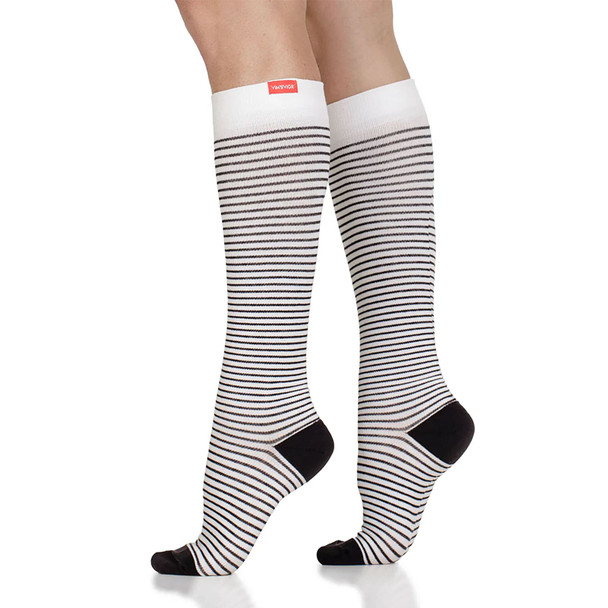 Pinstripe Cream & Black