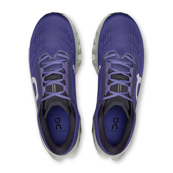 ON FOOTWEAR Men's Cloudmonster 3 Wide Twilight/White Running Shoe