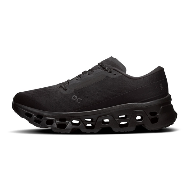 ON FOOTWEAR Men's Cloudmonster 3 Wide Black/Black Running Shoe