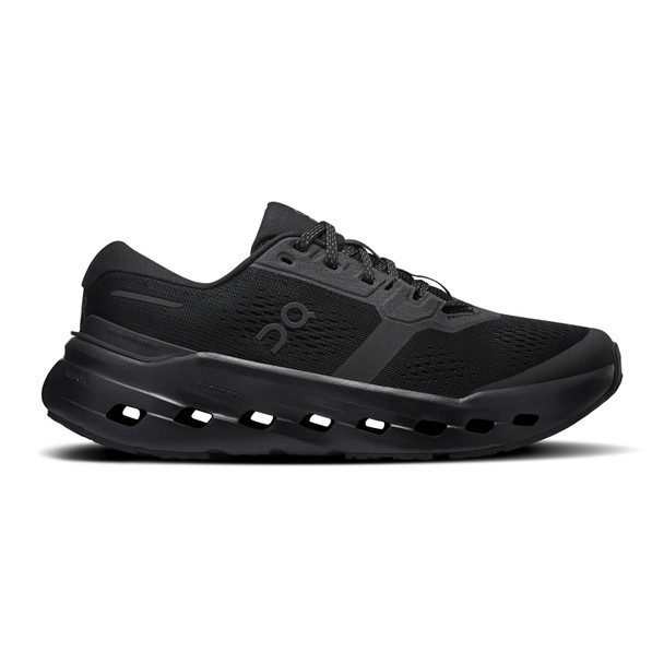 ON FOOTWEAR Men's Cloudrunner 3 Wide Black/Black Running Shoe