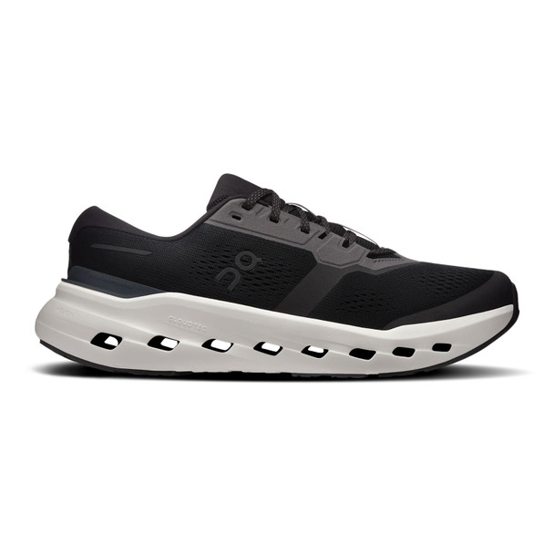 ON FOOTWEAR Men's Cloudrunner 3 Black/Ivory Running Shoe