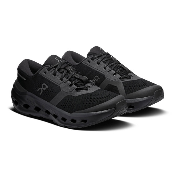 ON FOOTWEAR Men's Cloudrunner 3 Black/Black Running Shoe